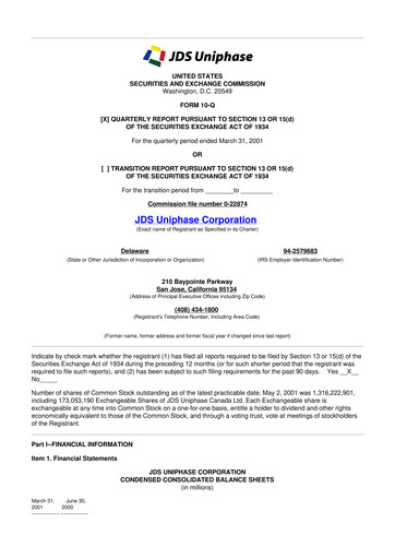 Thumbnail VIAVI Solutions
 10-Q Quarterly Report FY 