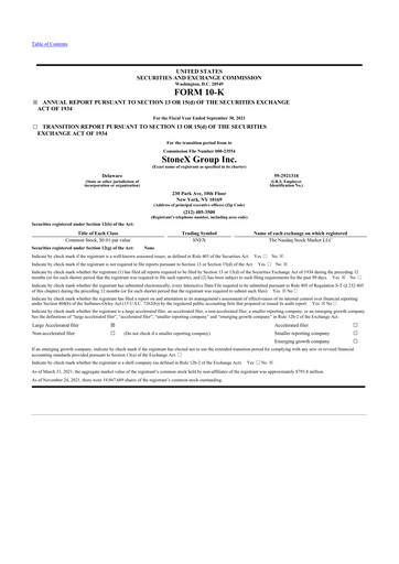 Miniature StoneX Group 10-K Rapport annuel 2021