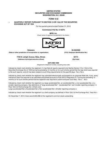 Thumbnail Perma-Pipe International 10-Q Quarterly Report FY 