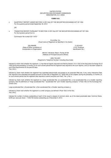 Thumbnail EVI Industries 10-Q Quarterly Report FY2012 