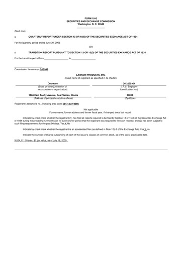 Vorschaubild Distribution Solutions Group 10-Q Quartalsbericht  