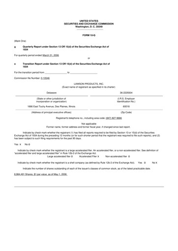 Vorschaubild Distribution Solutions Group 10-Q Quartalsbericht  