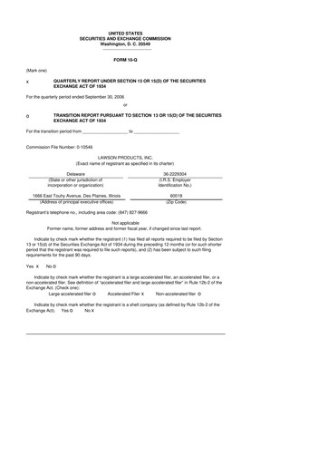 Vorschaubild Distribution Solutions Group 10-Q Quartalsbericht  