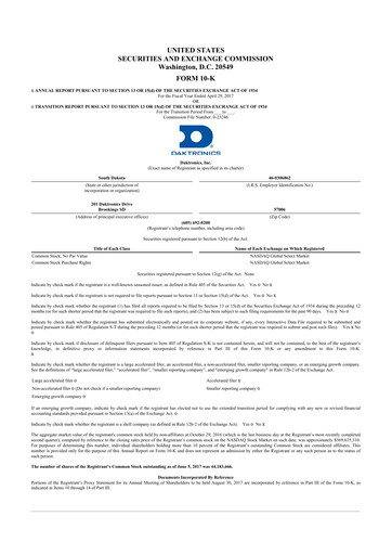 Thumbnail Daktronics 10-K Annual Report 2017
