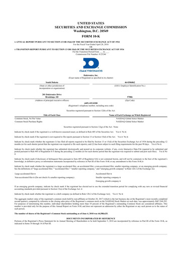 Thumbnail Daktronics 10-K Annual Report 2018