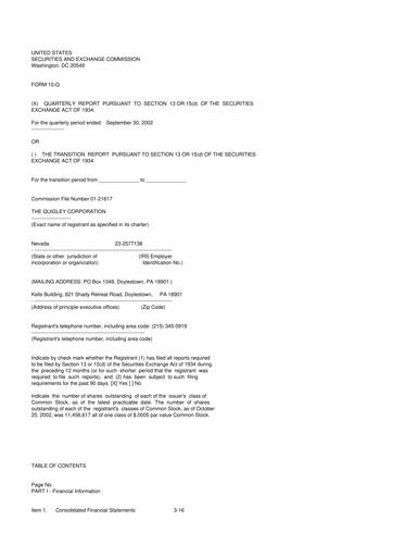 Thumbnail ProPhase Labs 10-Q Quarterly Report FY 