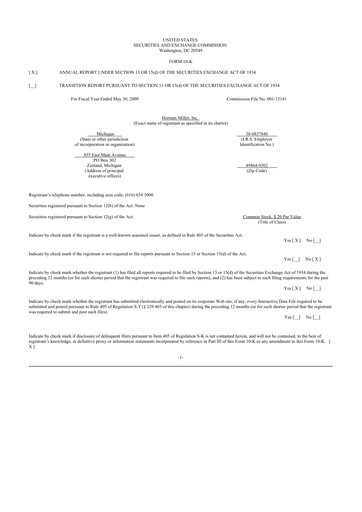 Thumbnail MillerKnoll 10-K Annual Report 