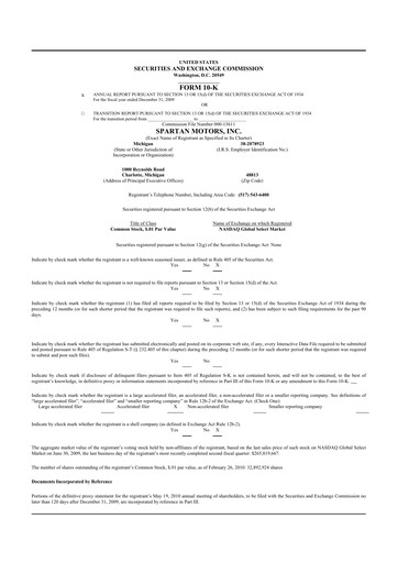 Thumbnail The Shyft Group 10-K Annual Report 