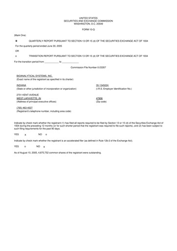 Miniature Inotiv 10-Q Rapport trimestriel  