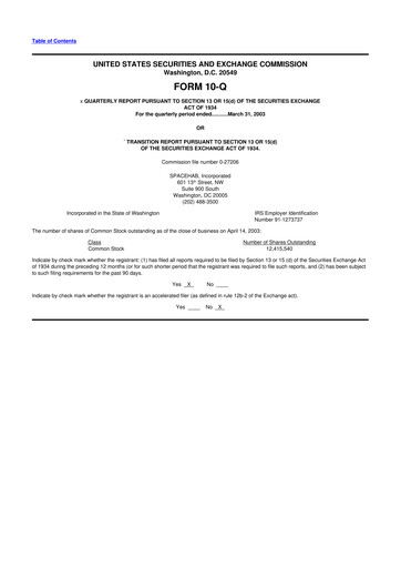 Thumbnail Astrotech 10-Q Quarterly Report FY 