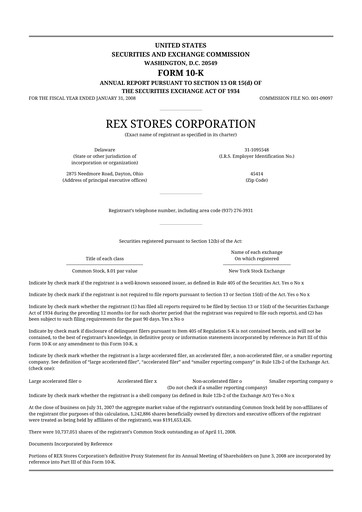 Thumbnail REX American Resources
 10-K Annual Report 