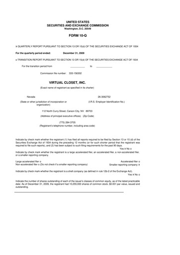 Thumbnail Esports Entertainment
 10-Q Quarterly Report FY 