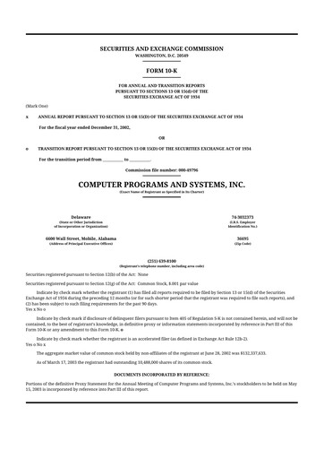 Thumbnail TruBridge 10-K Annual Report 