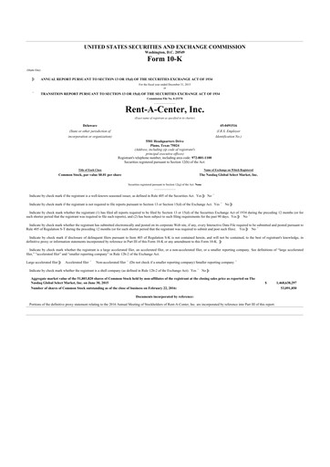 Thumbnail Upbound Group 10-K Annual Report 2015