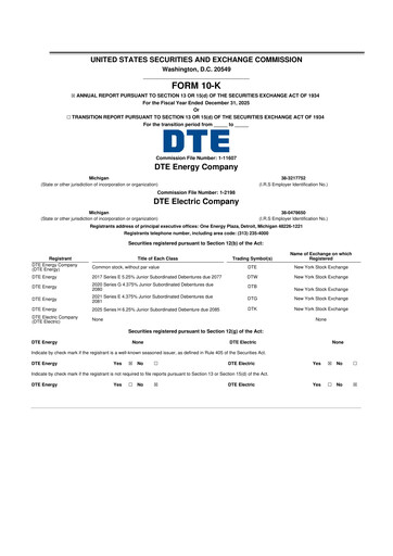Thumbnail DTE Energy
 10-K Annual Report 2025