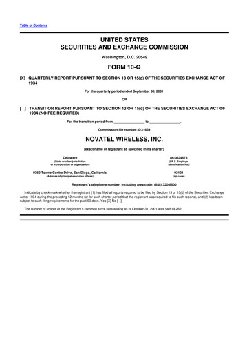 Thumbnail Inseego 10-Q Quarterly Report FY 