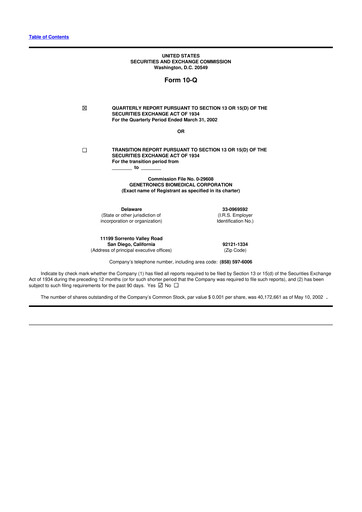 Miniature Inovio Pharmaceuticals 10-Q Rapport trimestriel  