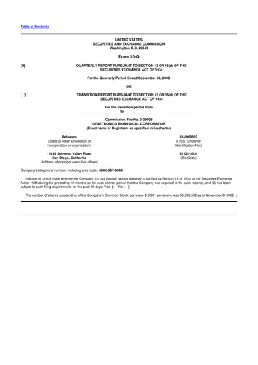 Miniature Inovio Pharmaceuticals 10-Q Rapport trimestriel  