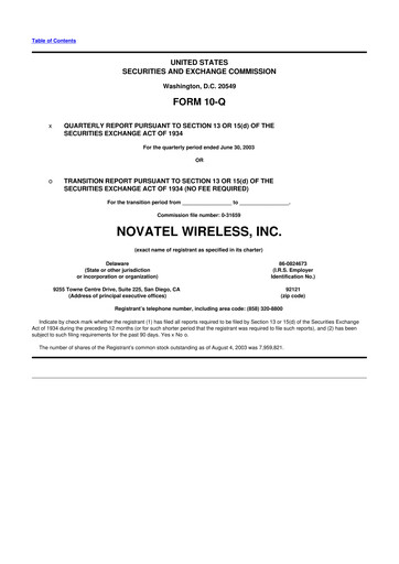 Thumbnail Inseego 10-Q Quarterly Report FY 