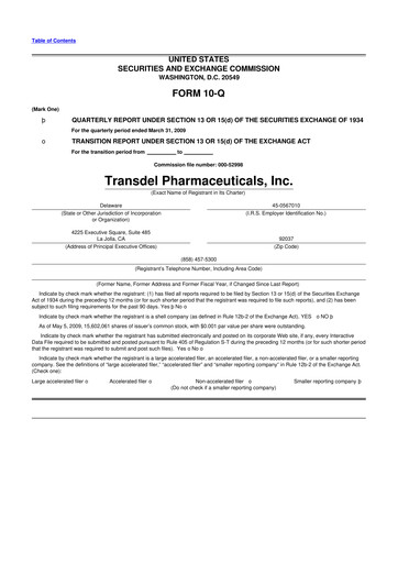 Thumbnail Harrow, Inc. 10-Q Quarterly Report FY 