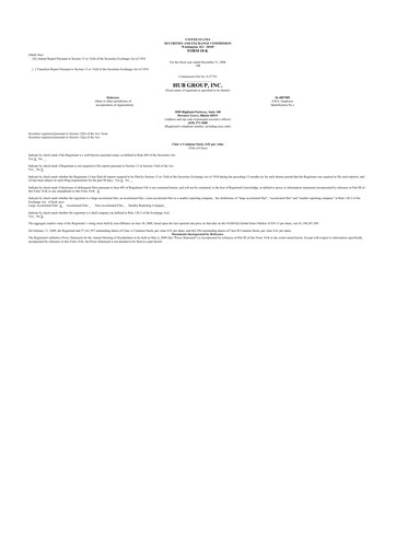 Thumbnail Hub Group
 10-K Annual Report 