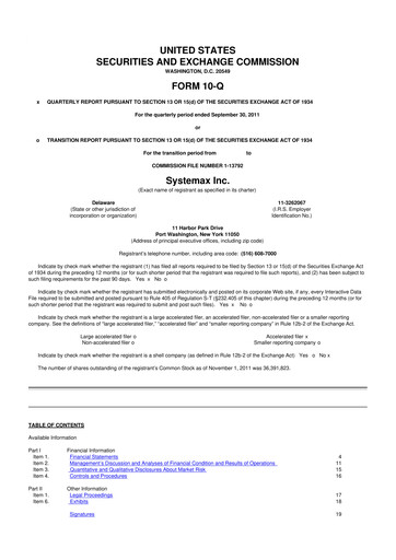 Thumbnail Global Industrial Company 10-Q Quarterly Report FY2010 
