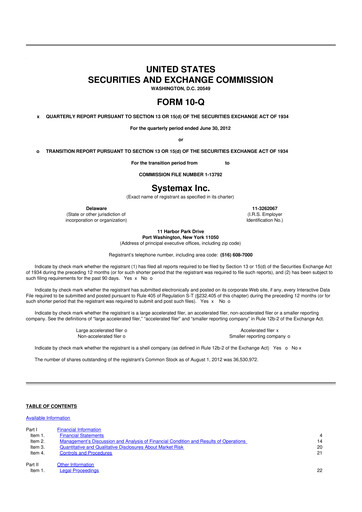 Thumbnail Global Industrial Company 10-Q Quarterly Report FY2012 