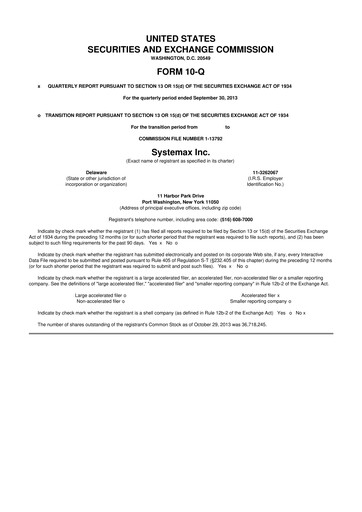 Thumbnail Global Industrial Company 10-Q Quarterly Report FY2013 