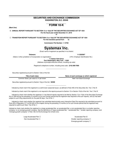 Thumbnail Global Industrial Company 10-K Annual Report 2019