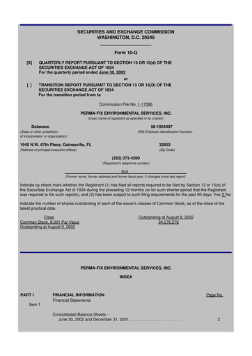 Thumbnail Perma-Fix Environmental Services 10-Q Quarterly Report FY 