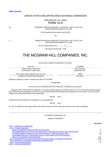 Thumbnail S&P Global 10-Q Quarterly Report FY 