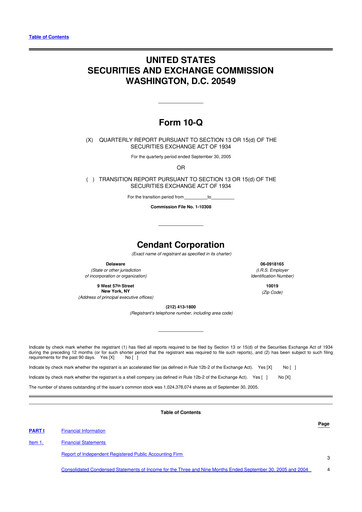 Thumbnail Avis Budget Group
 10-Q Quarterly Report FY 