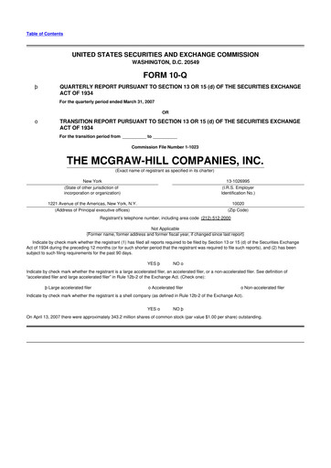 Thumbnail S&P Global 10-Q Quarterly Report FY 