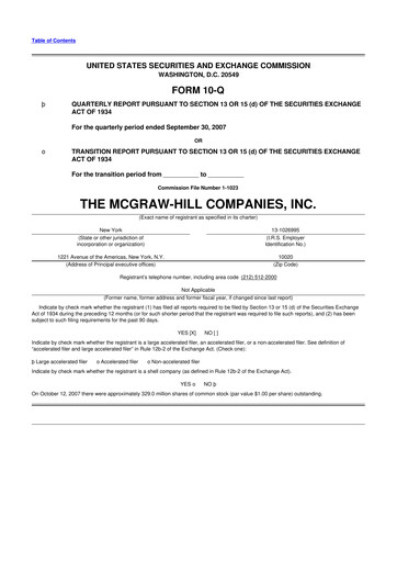 Thumbnail S&P Global 10-Q Quarterly Report FY 