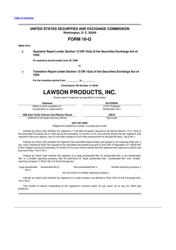 Vorschaubild Distribution Solutions Group 10-Q Quartalsbericht  