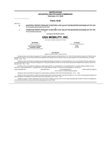 Thumbnail Spok Holdings
 10-Q Quarterly Report FY 