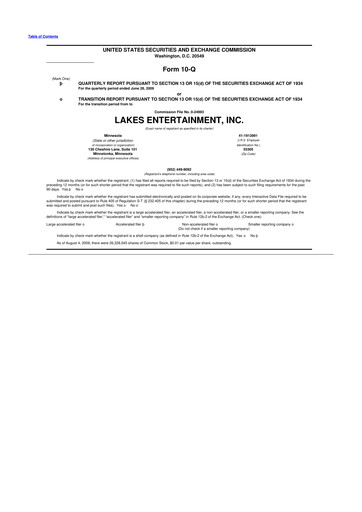 Thumbnail Golden Entertainment
 10-Q Quarterly Report FY 