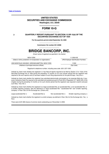 Vorschaubild Dime Community Bancshares 10-Q Quartalsbericht  