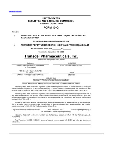 Thumbnail Harrow, Inc. 10-Q Quarterly Report FY 