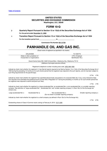 Thumbnail PHX Minerals 10-Q Quarterly Report FY 