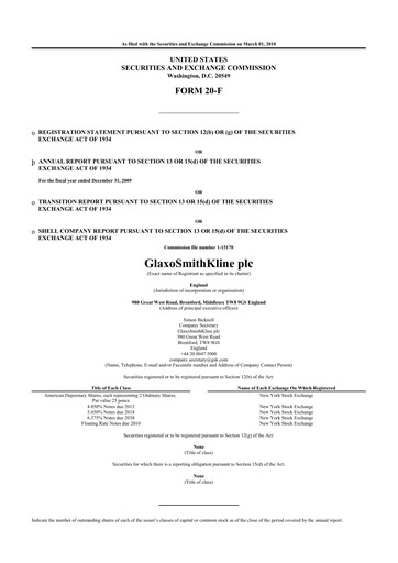 Thumbnail GSK plc 20-F Annual Report 