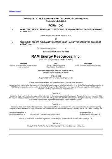 Vorschaubild Battalion Oil 10-Q Quartalsbericht  