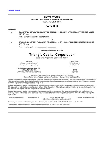 Vorschaubild Barings BDC 10-Q Quartalsbericht  