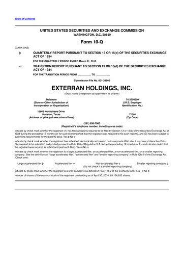 Thumbnail Archrock 10-Q Quarterly Report FY 