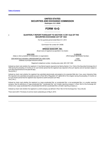 Vorschaubild Dime Community Bancshares 10-Q Quartalsbericht  