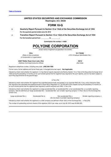 Vorschaubild Avient 10-Q Quartalsbericht  