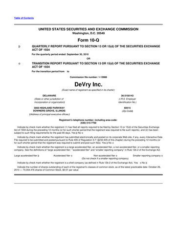 Miniature Adtalem Global Education
 10-Q Rapport trimestriel  