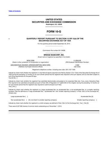 Vorschaubild Dime Community Bancshares 10-Q Quartalsbericht  