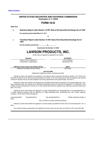Vorschaubild Distribution Solutions Group 10-Q Quartalsbericht  