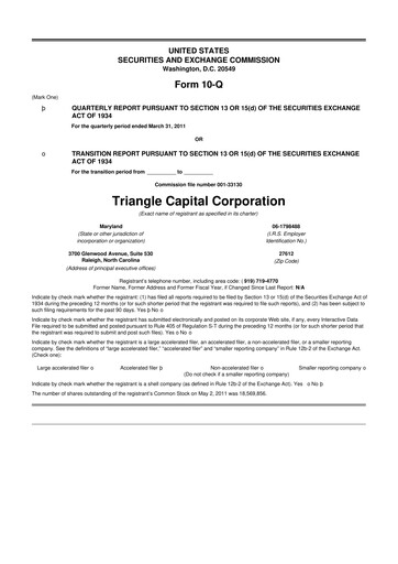 Vorschaubild Barings BDC 10-Q Quartalsbericht  
